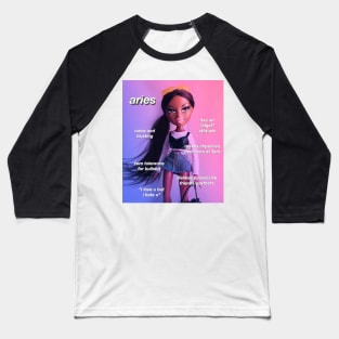 aries bratz Baseball T-Shirt